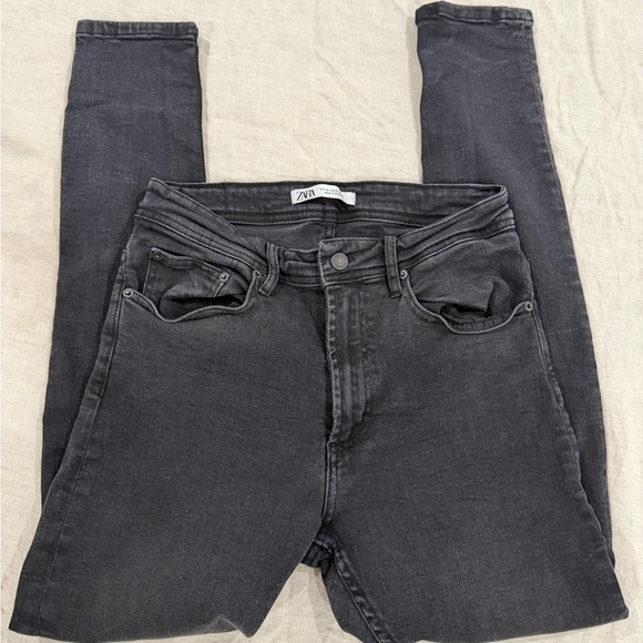 Zara Other - Zara Jeans Mens Size 31 Black Super Skinny Denim